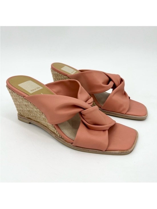 Dolce Vita Shoes - Dolce Vita Ninna Knot Coral Wedge Sandals Size 7